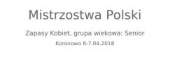 BEATA KOŚLA BRĄZOWĄ MEDALISTKĄ MISTRZOSTW POLSKI SENIOREK 