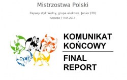 SREBRNY MEDAL NA MISTRZOSTWACH POLSKI 
