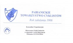 MISTRZOSTWA POLSKI JUNIORÓW-PABIANICE 2016 