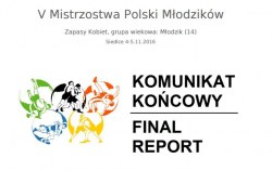 MISTRZOSTWA POLSKI MŁODZICZEK 
